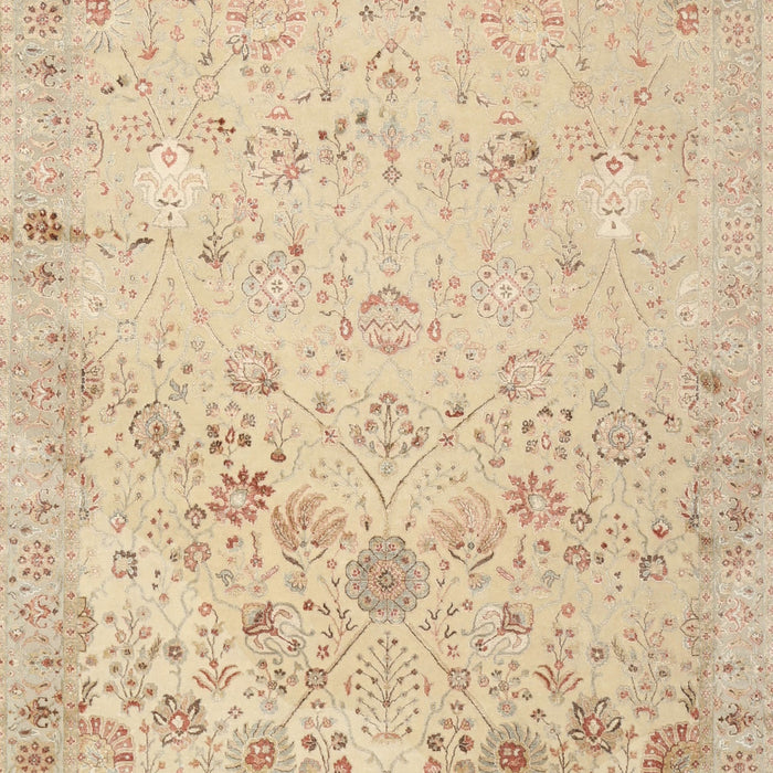 Machine Washable Contemporary Brown Gold Rug, wshcon2285