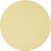 Sideview of Contemporary Mustard Yellow Modern Rug, con228