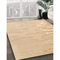 Contemporary Sandy Brown Modern Rug, con2296