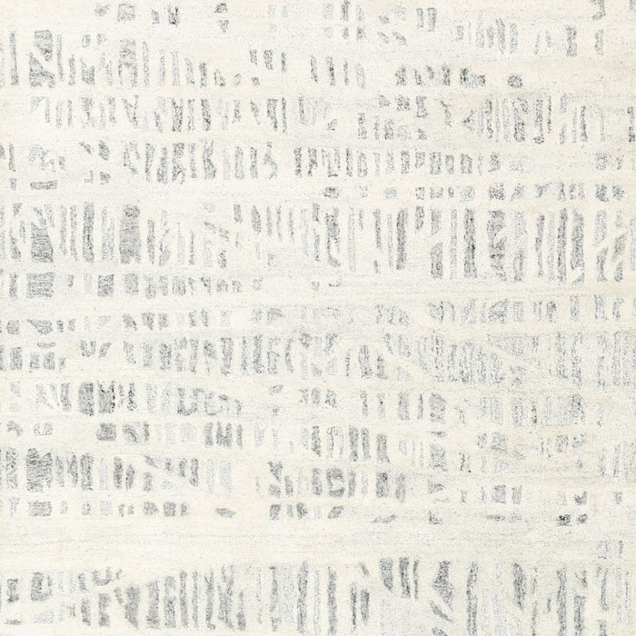 Contemporary Soft Ivory Beige Solid Rug, con2302