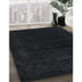 Machine Washable Contemporary Gunmetal Green Rug in a Family Room, wshcon2303