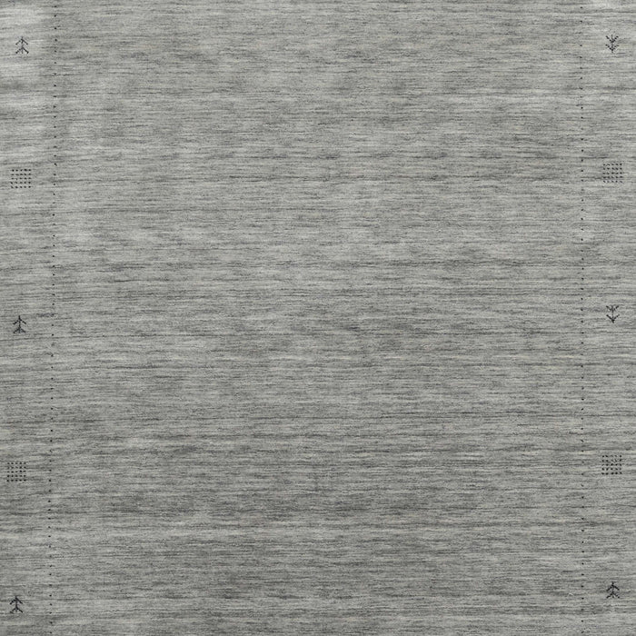 Machine Washable Contemporary Dark Gray Rug, wshcon2305