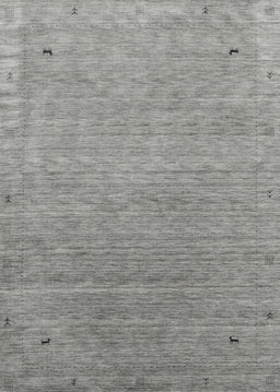 Contemporary Dark Gray Modern Rug, con2305