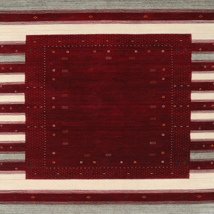 Sideview of Machine Washable Contemporary Camel Brown Rug, wshcon2306