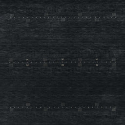 Sideview of Machine Washable Contemporary Gunmetal Green Rug, wshcon2307