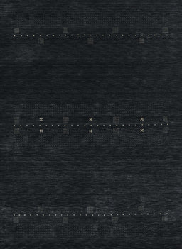 Contemporary Gunmetal Green Modern Rug, con2307