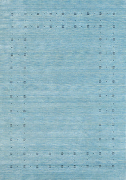Machine Washable Contemporary Denim Blue Rug, wshcon2308