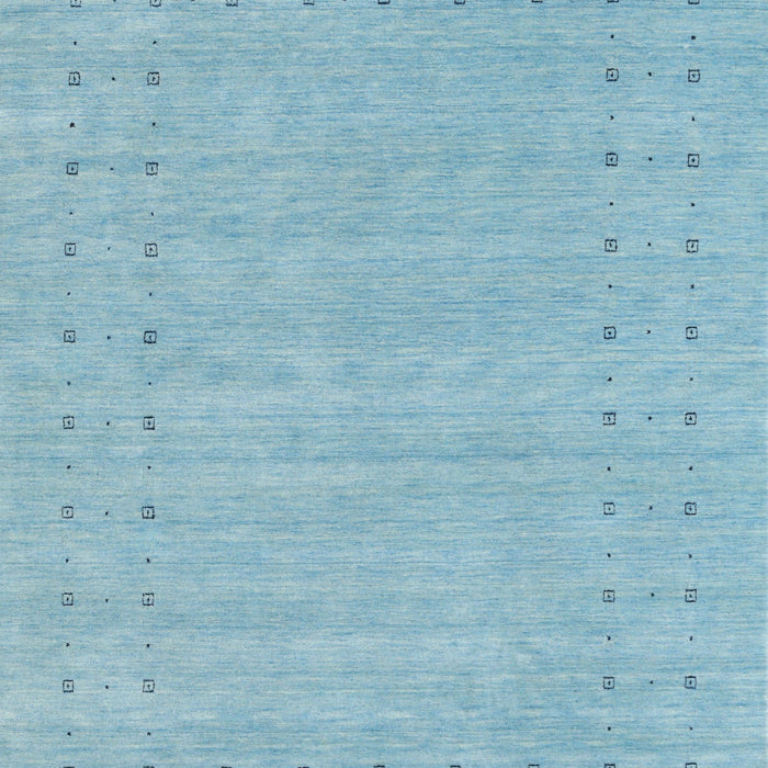 Contemporary Denim Blue Modern Rug, con2308