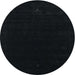 Sideview of Contemporary Black Modern Rug, con2311