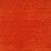 Sideview of Machine Washable Contemporary Red Rug, wshcon2312