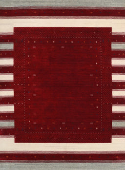 Contemporary Light French Beige Brown Modern Rug, con2313