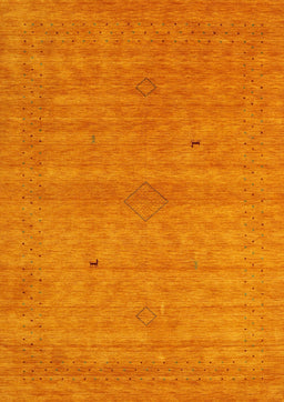 Contemporary Orange Red Modern Rug, con2315