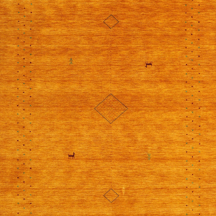 Contemporary Orange Red Modern Rug, con2315