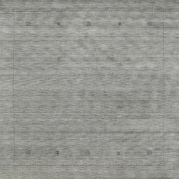 Sideview of Machine Washable Contemporary Dark Gray Rug, wshcon2316