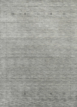 Contemporary Dark Gray Modern Rug, con2317