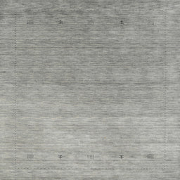 Sideview of Machine Washable Contemporary Dark Gray Rug, wshcon2317