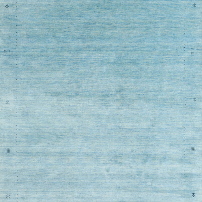 Contemporary Sky Blue Modern Rug, con2318