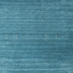 Sideview of Machine Washable Contemporary Blue Ivy Blue Rug, wshcon2320