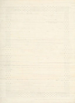 Contemporary Beige Solid Rug, con2322