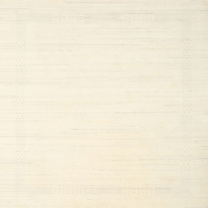 Sideview of Machine Washable Contemporary Peach Beige Rug, wshcon2325