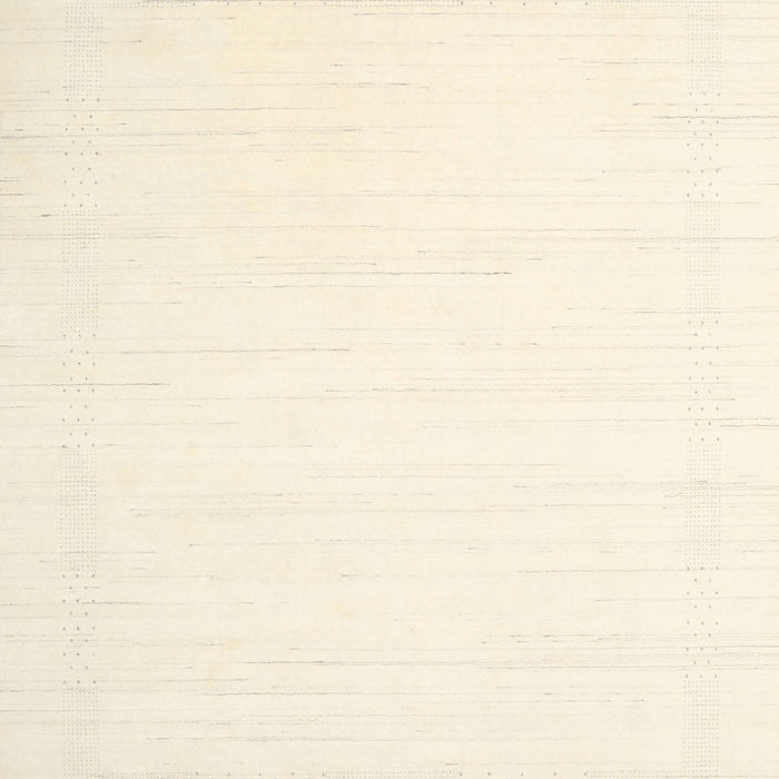 Contemporary Peach Beige Solid Rug, con2325