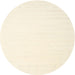 Sideview of Contemporary Peach Beige Solid Rug, con2328