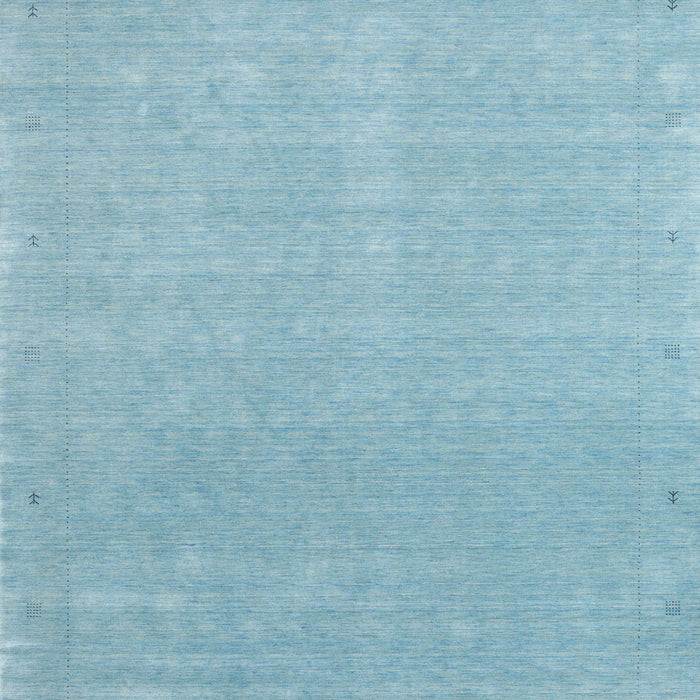 Contemporary Denim Blue Modern Rug, con2329