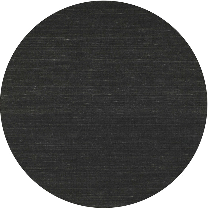 Square Machine Washable Contemporary Charcoal Black Rug, wshcon232