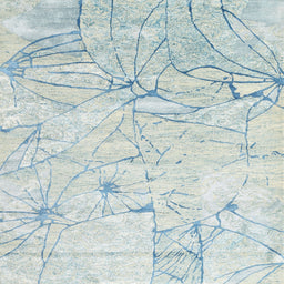 Sideview of Machine Washable Contemporary Gainsboro Gray Rug, wshcon2332