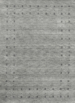 Contemporary Dark Gray Modern Rug, con2340