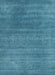 Contemporary Blue Ivy Blue Modern Rug, con2341