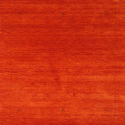 Sideview of Machine Washable Contemporary Red Rug, wshcon2342