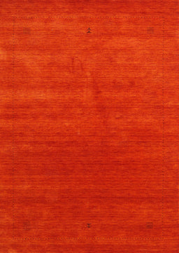 Contemporary Red Modern Rug, con2342