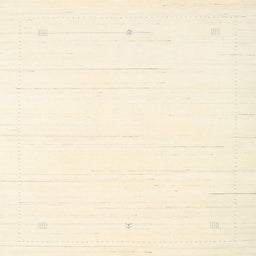 Sideview of Machine Washable Contemporary Peach Beige Rug, wshcon2343