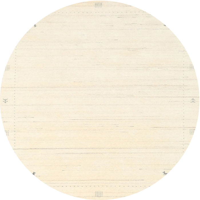 Square Machine Washable Contemporary Peach Beige Rug, wshcon2344