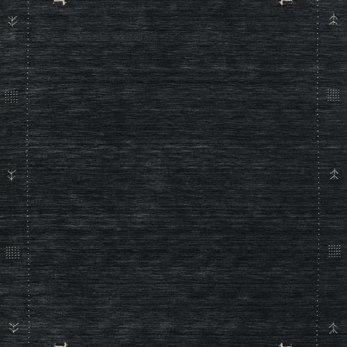 Contemporary Gunmetal Green Modern Rug, con2345