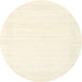 Sideview of Contemporary Beige Solid Rug, con2346