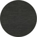 Square Machine Washable Contemporary Charcoal Black Rug, wshcon234