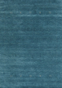 Machine Washable Contemporary Dark Cyan Green Rug, wshcon2355