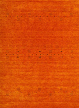 Contemporary Red Modern Rug, con2356