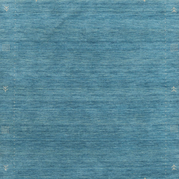Machine Washable Contemporary Blue Ivy Blue Rug, wshcon2358