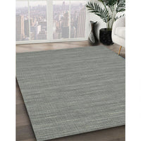 Contemporary Silver Gray Modern Rug, con235