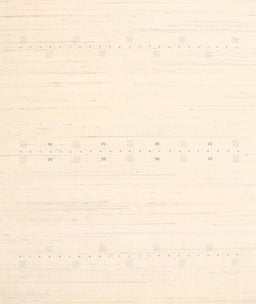 Contemporary Beige Solid Rug, con2365