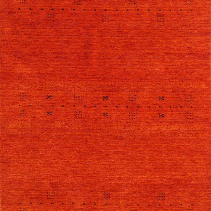 Contemporary Red Modern Rug, con2366