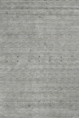 Contemporary Dark Gray Modern Rug, con2368
