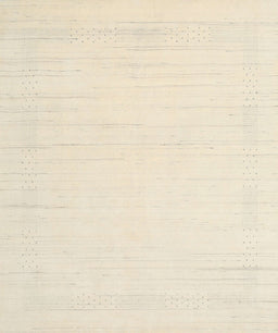 Contemporary Vanilla Gold Solid Rug, con2369