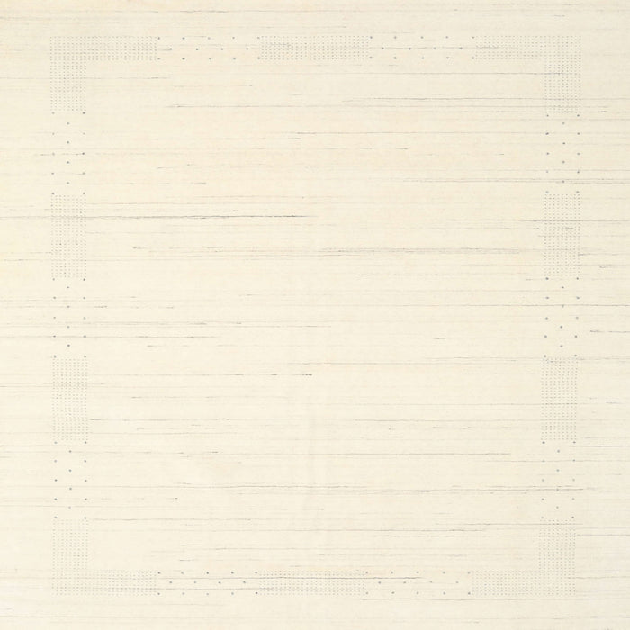 Sideview of Machine Washable Contemporary Moccasin Beige Rug, wshcon2374