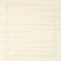 Square Contemporary Beige Solid Rug, con2374