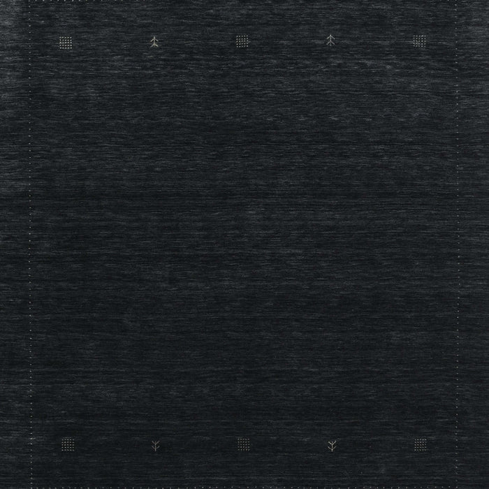 Machine Washable Contemporary Gunmetal Green Rug, wshcon2375