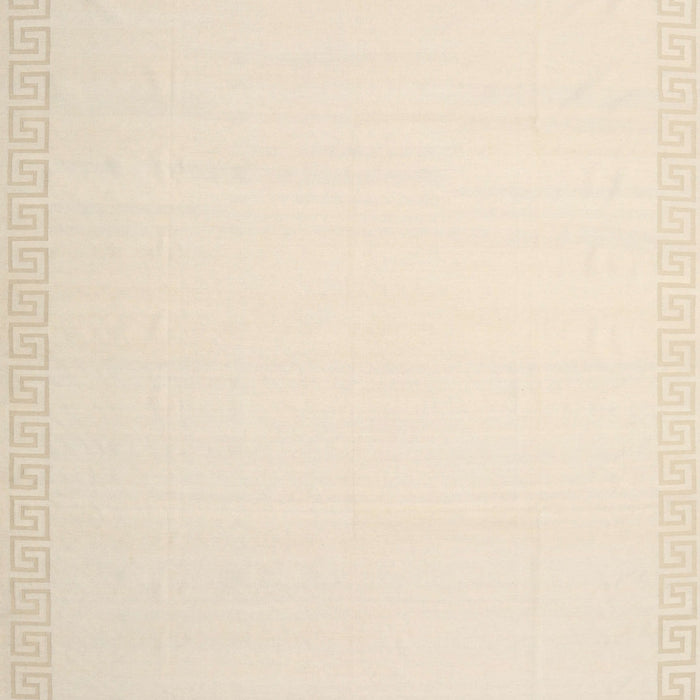 Machine Washable Contemporary Navajo White Rug, wshcon2377